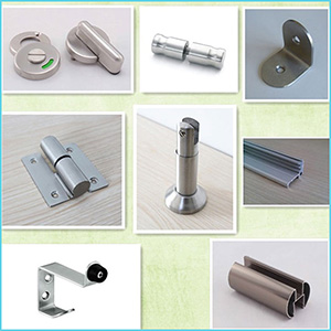 316 Stainless Steel Toilet Cubicle Partition Hardware