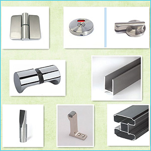304 Stainless Steel Toilet Partition Fittings