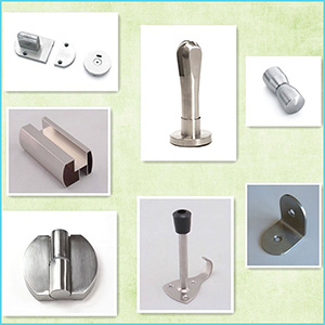 304 Stainless Steel Toilet Cubicle Fittings