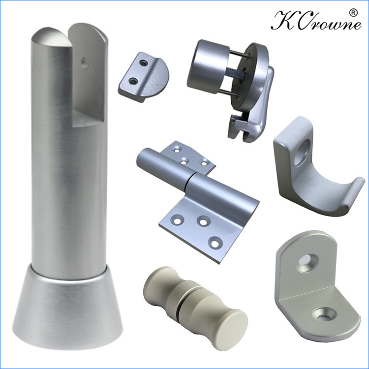 Cheap Public Compact Laminate Toilet Cubilce Partition Shower Room Aluminum Alloy Hardware Accessory Fittings