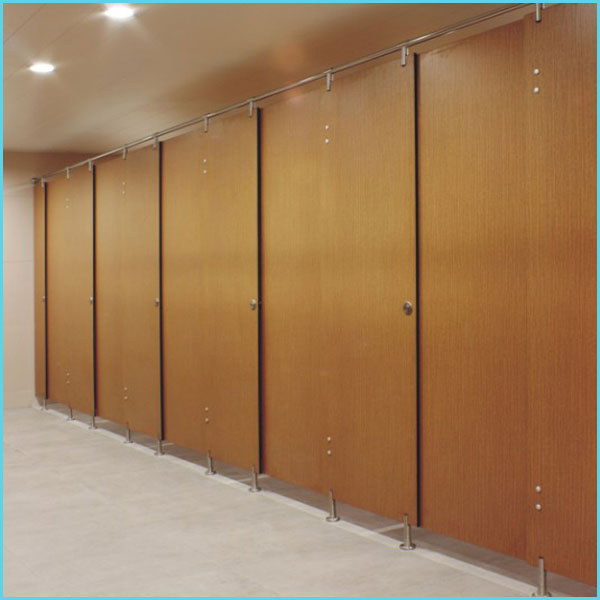 toilet cubicle partition material