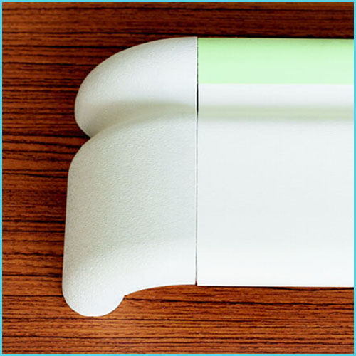 nylon plastic pvc hospital hallway corridor walkway anti-collision handrail