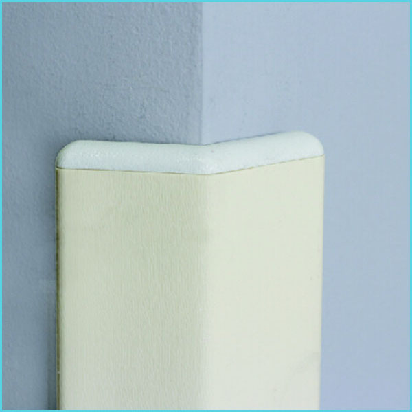 nylon plastic pvc rubber wall corner protection for hospital school hotel