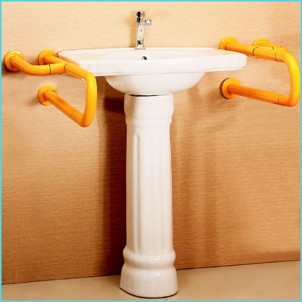 angled grab bar plastic shower grab bar