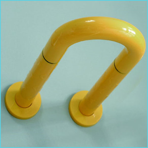 Nylon coating and aluminium pipe grab bars for disabled