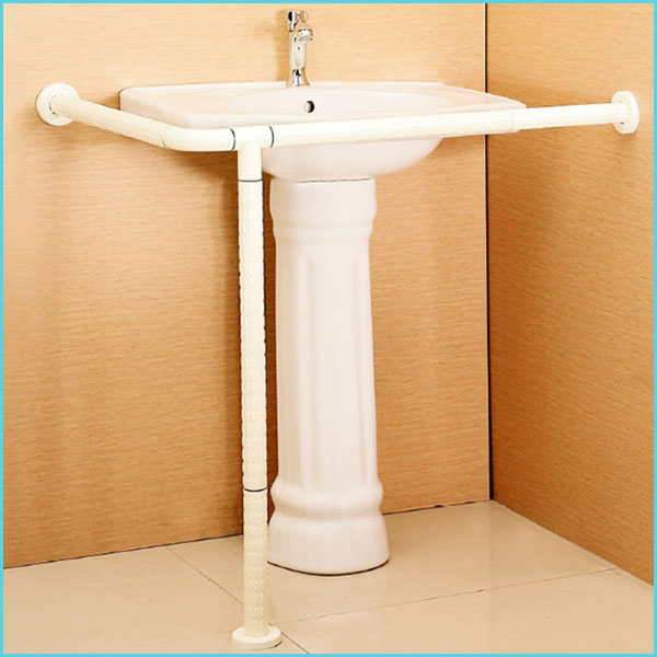 bathroom Curve handicap toilet grab bar for disabled