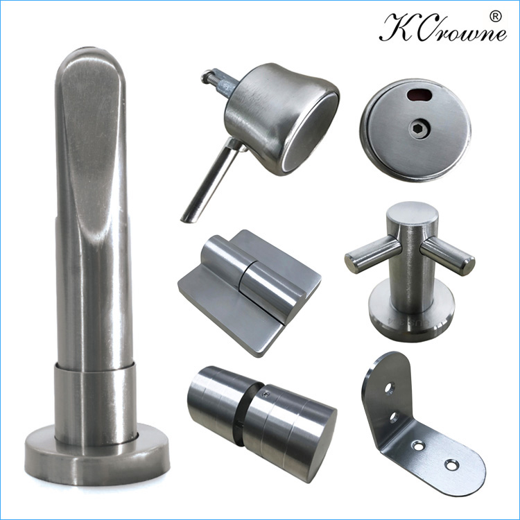 304 Stainless Steel Toilet Cubicle Partition WC Accessories Parts Fittings Hardware Ironmongery