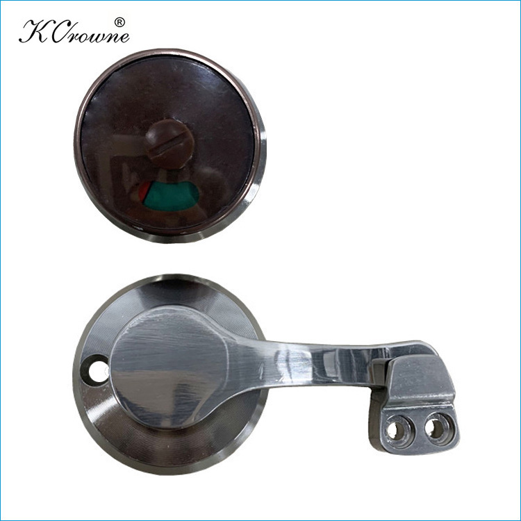 KC-053 Hot Sale Durable Rustproof Toilet Cubicle Partition Zinc Alloy Indication Lock